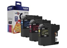 Brother LC2013PKS Genuine Ink Cartridges 3-Pack Cyan Magenta Yellow Exp 05/2028 picture