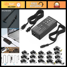 90W Universal Laptop Charger AC Adapter for Dell HP Acer - 16 Tips Included picture