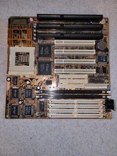 PCchips MB-M537 V3.1 Socket7 Motherboard VXpro Elpina UNTESTED picture