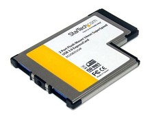 StarTech-New-ECUSB3S254F _ STARTECH 2 PORT FLUSH MOUNT EXPRESSCARD 54M picture