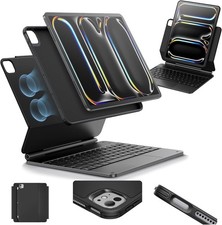 ESR Rebound 360 iPad Pro 11 M4 M5 5th Gen Keyboard Case Magnetic Stand Trackpad picture