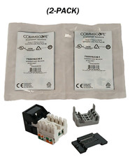 (2-PACK) NEW CommScope 760092361 GigaSPEED X10D MGS600 Series Information Outlet picture