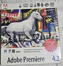 Adobe Premiere 4.2 Big Box Full Version SEALED For Windows NEW picture