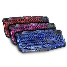 Luminescent keyboard picture