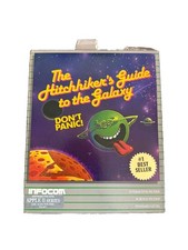 Vintage The Hitchhiker's Guide to the Galaxy Apple II Infocom Game 1984 CIB picture