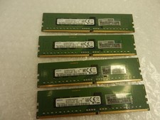 4X LOT ( 32GB Total ) 8GB PC4-2400T DDR4-2400MHz ECC 1Rx8 Memory HP 809080-591 picture