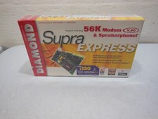 Diamond Supra Express 56K Modem Card & Speakerphone - New Sealed picture