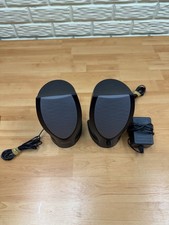 Harman Kardon HK206 Desktop Computer Speakers with AC Power Adapter Dell 04R397 picture