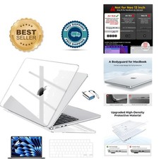 Scratch-Resistant Polycarbonate Case for MacBook Air 13.6 M5/M4/M3/M2 2026-2022 picture