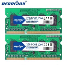 8GB(2x4GB)/4GB(2x2GB) Set DDR3 1066 MHz PC3-8500 204Pin Sodimm Laptop Memory RAM picture