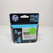 HP 901 CC656AN140 Tri-Color Ink Cartridge Genuine - New OEM picture