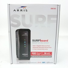 ARRIS SB6183 SURFboard DOCSIS 3.0 Cable Modem 686 Mbps 16x4 Channels picture
