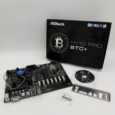ASRock H110 Pro BTC+ LGA 1151, Chip Included Intel Pentium G4400, SR2DC 3.30GHZ  picture