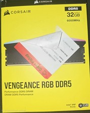 Corsair Vengeance RGB DDR5 32GB (2x16GB) DIMM 6000MHz CL36 Desktop RAM - XMP picture