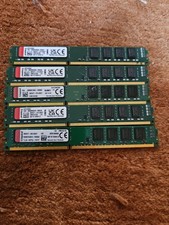 Lot Of 5 Kingston ValueRAM 8GB (1 x 8GB) PC3-12800 (DDR3-1600) Desktop Memory  picture