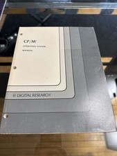 Vintage 1982 Digital Research CP/M Operating System Manual First Printing picture