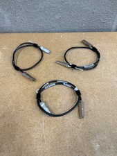 *LOT OF 3* EMC Amphenol 1M 3Gb/s QSFP to QSFP Cable Assembly 038-003-704 picture
