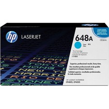 Genuine HP LaserJet 648A Cyan Toner Cartridge (CE261A) ~ Factory Sealed picture