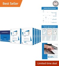 High-Quality 20 lb 8.5x11 Copy Paper - 5000 Sheets, Jam-Free Printing Guarantee picture