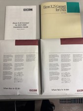 EICON TECH SOFTWARE MEDIA FOR SCO UNIX & UNIXWARE + USER'S GUIDE (#149) picture
