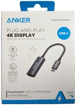 Anker Plug-and- Play USB-C to HDMI Adapter - Black picture