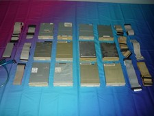 Bluestar Special Lot of 12 Assorted 3.5 Inch Floppy Disk Drives and Cables Used picture