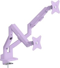 Pixio PS1D Wave Purple Dual Monitor Arm Purple 32in picture