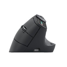Vertical Ergonomic Mouse 2.4G Wireless Bluetooth Task Window Switching Black picture