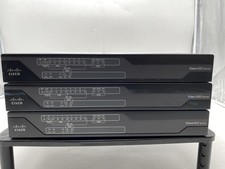 Lot of 3 CISCO C891F 8-Port Gigabit Ethernet Integrated Services Router picture