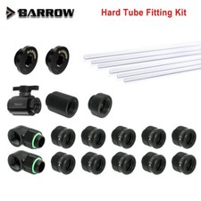 Barrow OD12/14/16mm Hard Tube Fitting Kit G1/4'' Connector 90 Degree Water Plug picture