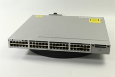 Cisco WS-C3850-48U-S 48-Port Gigabit Switch w/ 1x1900WAC PSU & Blank Module picture