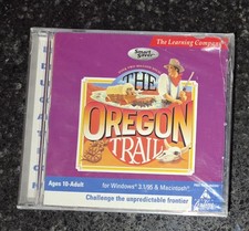 New Sealed The Learning Company The Oregon Trail PC CD Rom Windows & Mac picture