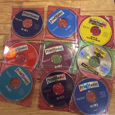Print Master 7.0 Art CD Lot Only For Older Windows Software picture