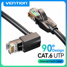 Vention CAT6 Ethernet Cable 90 Degree 1000Mbps 250MHz LAN Network Cord 1-10m picture