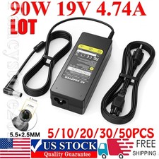 lot 5/10/20/30/50x 90W 19V 4.74A AC Adapter Laptop Charger For Toshiba Satellite picture