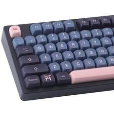 129 PCS Cherry Blossom MOA Keycaps Pink Sakura PBT Custom 100% For MX Switch picture