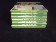 LOT of 6 SNAP:The Date You Were Born ( 2001 PC CD-Rom) NEW SEALED  picture
