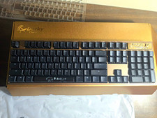 Ducky Year of the Rooster Mechanical Wired Illuminated Keyboard Black/Gold picture