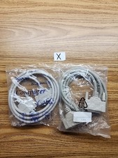 (2) 6FT DB25 Male To DB25 Female 25-Pin Parallel Cable Extension Cord picture