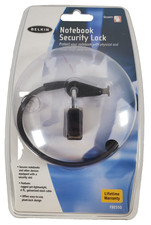 Belkin Laptop Notebook Security Lock w/ 6ft galvanized-steel cable #F8E550 NEW picture