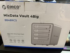 ORICO MixData Vault 4Big 8848RC3 4-Bay 2.5in RAID USB-C Enclosure Silver picture