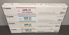 Canon Genuine Toner Set GPR-31 - Cyan/Magenta/Yellow/Black picture