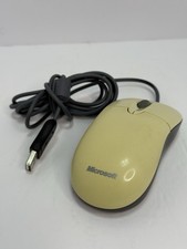 Microsoft Basic Optical Wheeled Mouse White USB/PS2 Compatible X800898 TESTED picture