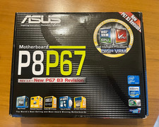 Asus P8P67 B3 LGA1155 Motherboard - Latest BIOS Ivy Bridge Support, Original Box picture