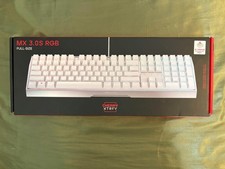 Cherry XTRFY MX 3.0S RGB Mechanical Gaming Keyboard White Full Size New picture