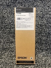 Genuine Epson T55K8 New Matte Black Ink Date: July 2027 picture