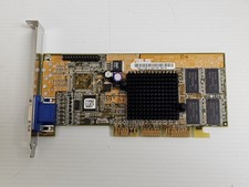 VINTAGE ASUS AGP-V7100/16M NVIDIA GEFORCE2 AGP 16 MB VGA CARD MXB166 picture