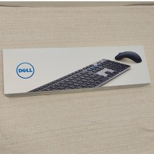 Dell Premier Wireless Keyboard and Mouse KM717 1G1MG Bluetooth Gray picture