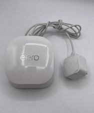eero 6+ R010001 WiFi 6 Mesh Router w/ Power Adapter Bundle ISP Locked - READ picture