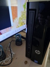 HP Slimline 270-p033w Intel Celeron G3930@2.9GHz 4GB RAM 500GB HDD Win 11 Home picture
